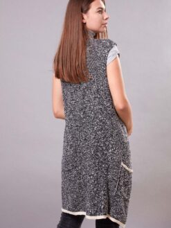Alternative view of Cardigan Negru Viva