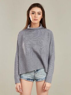 Pulover gri guler Mangata haine toamna scoala pret redus femei fete fashion trend birou casual cumpara promotii calitate bluze dama jachete magazin online | Bluze de Dama | Pulovere de Primavara Ieftine | Pulover cu Guler | Bluze Fashion Ieftine | Comanda Online topuri de Fete Primavara | Bluze 2018 Trend