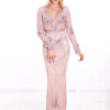 Cauti o Rochie Lunga Deosebita pentru Evenimente Speciale? Rochie Eleganta Roz Paiete ROCHII de Seara Lungi Nasa Couture rochii Lux