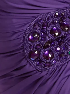 Cauti o Rochie Glam Scurta Mov? Descopera si Comanda Rochia Alexa pe Mangata.ro Rochie Scurta Cristale Rochii Seara MAJORAT Ocazie Mov