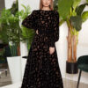 Cauti o Rochie Neagra Deosebita? Descopera Colectia Mangata Rochie de Seară Lungă Neagră Despicată Seducătoare Nuntă MANGATA