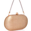 Cauti o Poseta Eleganta Aurie de Ocazie? Comanda pe Mangata.ro | Clutch Auriu de Ocazie Elegant Glitter Cristale Nuntă MANGATA