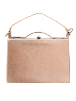 Alternative view of Clutch Elegant de Ocazie Auriu Lanț Detașabil