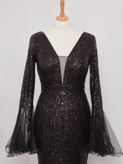 Cauti o Rochie Lunga de Ocazie Deosebita? Descopera Colectia Noua Rochie Lunga Eleganta de Seara Paiete Ocazie Nasa MANGATA