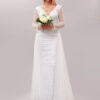 Cauti o Rochie de Mireasă Specială? Comanda Online pe Mangata.ro | Rochie de Mireasă Deosebita Cristale Tulle Detașabil MANGATA, Livrare Rapidă