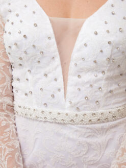 Cauti o Rochie de Mireasă Specială? Comanda Online pe Mangata.ro | Rochie de Mireasă Deosebita Cristale Tulle Detașabil MANGATA, Livrare Rapidă