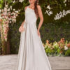 Cauti o Rochie de Mireasă Specială? Comanda Online pe Mangata.ro | Rochie de Mireasă Lungă Albă Satin Ieftina MANGATA, Livrare Rapidă