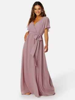 Cauti o Rochie Lunga Eleganta Ieftina? Comanda pe MANGATA.ro | Rochie de Seara Lunga Roz Eleganta Rochii Ocazie MANGATA Nunta