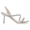 Cauti Sandale Elegante Deosebite? Descopera Online Colectia Noua MANGATA Sandale Elegante de Mireasa Argintii Cristale Multicolore Menbur, Livrare Rapidă