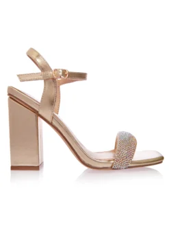Cauti Sandale cu Cristale Deosebite? Descopera Online Colectia Menbur Sandale Champagne Elegante de Vara Cristale Menbur Livrare Rapida