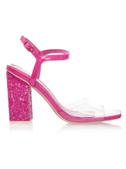 Cauti Sandale de Vara Deosebite? Descopera Online Colectia Menbur Sandale Elegante Moderne Roz Toc Glitter Menbur MANGATA Livrare Rapida
