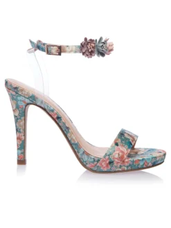 Cauti Sandale Elegante Deosebite? Descopera Online Colectia Noua Sandale Elegante de Vara Toc Inalt Imprimeu Floral MENBUR, Livrare Rapidă
