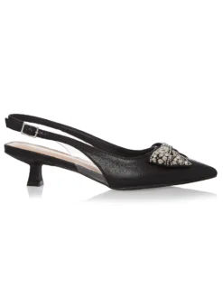 Cauti Sandale de Ocazie Deosebite? Descopera Online Colectia Mangata Sandale Negre Elegante Toc Mic Comod Fundă Menbur Livrare Rapida