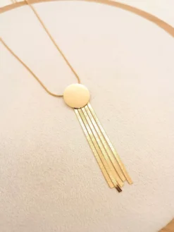 Cauti Bijuterii Speciale? Descopera pe MANGATA Colier de Dama Placat cu Aur Office Elegant Minimalist MANGATA, Livrare Rapida, Calitate