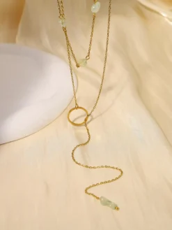 Cauti Bijuterii Speciale? Descopera pe MANGATA Colier de Dama Placat cu Aur Office Elegant Modern MANGATA, Livrare Rapida, Calitate