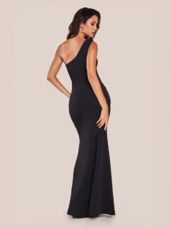 Cauti o Rochie Lunga Eleganta Deosebita? Descopera Colectia Mangata Rochie Eleganta de Ocazie Neagra Mulata MANGATA, Livrare Rapidă