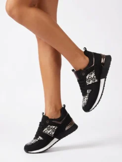 Cauti un Adidas Modern in Trend Deosebit? Descopera Colectia Mangata Adidasi de Dama Negri Casual Fashion Moderni Ieftini MANGATA