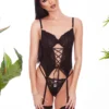 Cauti Lenjerie Intima Seducatoare? Descopera Colectia pe Mangata.ro Set Lenjerie Intimă Damă Dresuri Plasă MANGATA, Livrare Rapida