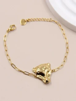 Cauti Bijuterii Speciale? Descopera pe MANGATA Bratara de Dama Casual Leopard Placata cu Aur MANGATA de Calitateâ, Livrare Rapida