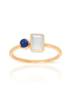 Inel de Dama Auriu Reglabil Pietre Semipretioase Safir MANGATA, Vino si Descopera Bijuteriile in Trend Mangata. Fii la Moda! Livrare Rapida