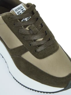 Sneakers Menbur Casual Verde Talpa Alba PARVATI In Trend? Descopera Colectia Mangata.ro, Livrare Rapida, Super Comode, Retur Garantat
