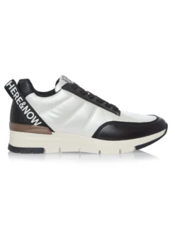 Sneakers Menbur Moderni Casual Alb Negru NIRVANA In Trend? Descopera Colectia Mangata.ro, Livrare Rapida, Super Comode, Retur Garantat