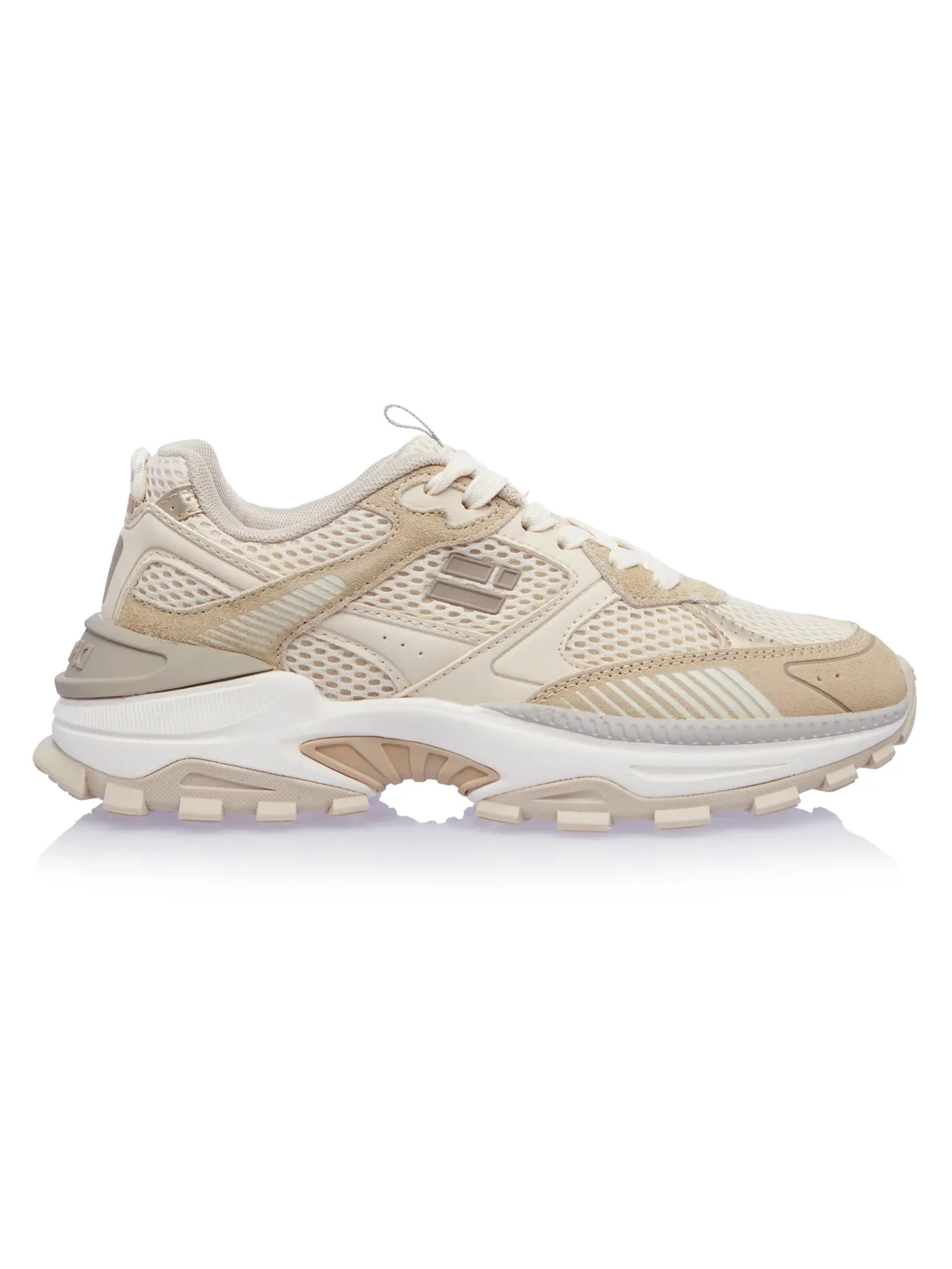 Sneakers D.Franklin Nude 347 Track Flag Beige, Cauti Adidasi Sport Casual In Trend? Descopera Colectia Mangata, Livrare Rapida
