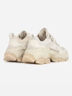 Cauti Sneakers din Piele Naturala Deosebiti? Descopera Online Colectia MANAGATA, Sneakers Bronx Bej Piele Naturală Talpă Înaltă, Livrare Rapida