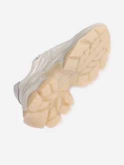 Cauti Sneakers din Piele Naturala Deosebiti? Descopera Online Colectia MANAGATA, Sneakers Bronx Bej Piele Naturală Talpă Înaltă Linn-Y, Livrare Rapida