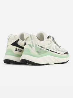 Cauti Sneakers de Brand Deosebiti? Descopera Online pe MANGATA Sneakers Bronx Sport Alb Verde Lime Primavara Vara, Livrare Rapida