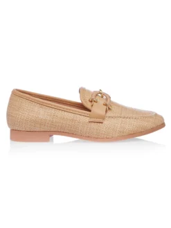 Cauti Pantofi In Trend? Descopera Colectia Mangata Mocasini Isteria din Rafie cu Accesoriu Auriu Primavara Vara Mangata, Livrare Rapida