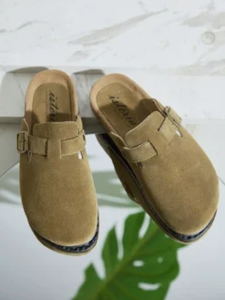 Cauti Pantofi In Trend? Descopera Colectia Mangata Saboti Isteria Khaki din Piele Naturala, Livrare Rapida, Retur Garantat