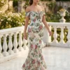 Cauti o Rochie Lunga Eleganta cu Imprimeu? Descopera Colectia Extravagant Rochie Lungă Elegantă Imprimeu Floral Ieftina MANGATA