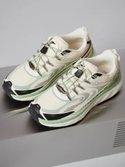 Cauti Sneakers de Brand Deosebiti? Descopera Online pe MANGATA Sneakers Bronx Sport Alb Verde Lime Primavara Vara, Livrare Rapida