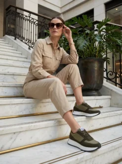 Sneakers Menbur Casual Verde Talpa Alba PARVATI In Trend? Descopera Colectia Mangata.ro, Livrare Rapida, Super Comode, Retur Garantat