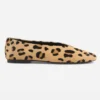 Cauti Balerini din Piele Naturala Deosebiti? Descopera Online Colectia MANAGATA, Balerini Bronx Leopard Piele Naturală Ponei Laur-Ynn, Livrare Rapida