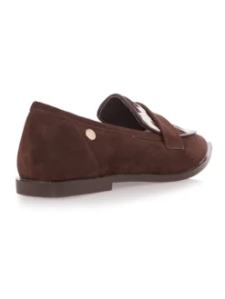 Cauti Mocasini din Piele Naturala Deosebiti? Descopera Online Colectia MANAGATA, Mocasini Top3 Mao Piele Naturală Întoarsă Imprimeu, Livrare Rapida