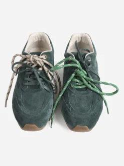 Cauti Sneakers din Piele Naturala Deosebiti? Descopera Online Colectia MANAGATA, Sneakers Bronx Verde Piele Naturală Întoarsă Myr-aa, Livrare Rapida